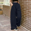 Chic High-Waisted Wide Leg Trousers for Women