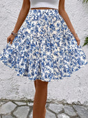 Chic Ruffle Detail Wrap Skirt for Women