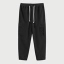 Women's Cargo Pants with Elastic Waist and Utility Pockets