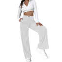 Chic Women's Corduroy Wide-Leg Pants