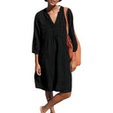 Stylish Hooded Women's Summer Dress with Pockets