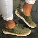 Chic Women's Slip-On Sneakers with Fringed Detailing