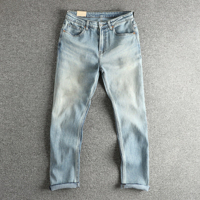 Chic Women's High-Waist Slim Fit Jeans