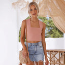 Chic Women's High-Waisted Wide Leg Trousers