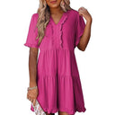 Stylish Ruffle Summer Dress for Women