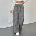 Stylish Women's Jogging Pants with Trendy Stripes