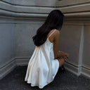 Chic Lace-Trimmed Women's Nightgown