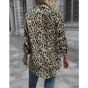 Women's Animal Print Airy Blouse Shirt