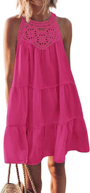 Chic Women's Summer Dress in Airy Fabric