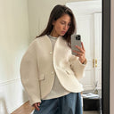 Trendy Women's Oversized Blazer - Chic Style
