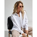 Chic Women's Long Sleeve Check Blouse