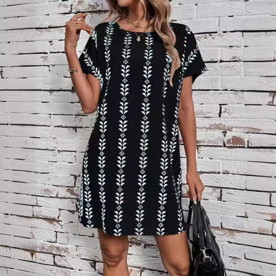 Floral Print Summer Dress for Women