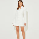 Women's Stylish Trench-Style Blazer