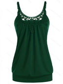 Ladies Lace Top with Chic Straps