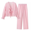 Chic Striped Palazzo Pants for Women