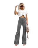 High-Waisted Flared Jeans for Women - Stylish Fit