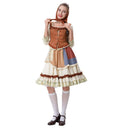 Charming Ladies' Historical Dirndl Dress with Detailed Bodice