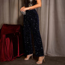 Sequined Evening Pants for Women