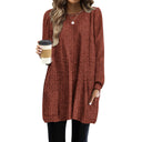 Chic Long Sleeve Women's Dress