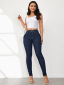 High-Waist Skinny Jeans for Women - Flattering Fit