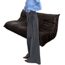 Chic Wide-Leg Wrap Pants with Fitted Waist