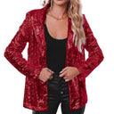 Sequined Ladies Blazer for Chic Style