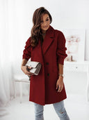 Chic Oversized Blazer with Stylish Lapels
