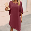 Chic Women's Oversized Tunic Dress with Side Slits