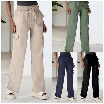 Chic Women's Cargo Pants with Ample Pockets