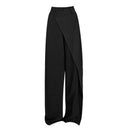 Chic Wide-Leg Palazzo Pants with Asymmetrical Design