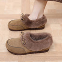 Women's Plush Collar Cozy Slippers