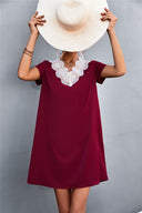 Chic Lace Women's Dress with Casual Design