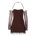 Chic Women's Dress with Unique Sleeve Design