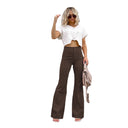 High-Waisted Flared Jeans for Women