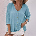 Ladies' Stylish Button-Up Blouse