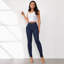 Slim-Fit High-Waisted Jeans for Women
