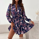 Floral Print Women's Short Sleeve Dress