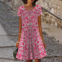 Trendy Women's Summer Dress with Chic Patterns
