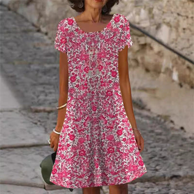 Trendy Women's Summer Dress with Chic Patterns