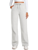 Women's Relaxed Fit Trousers with Elastic Waistband