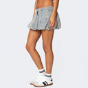Women’s Denim Skirt with Charming Pockets