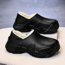 Cozy Women's Clogs with Plush Inner and Non-Slip Base