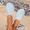 Glittering Sequin Slippers for Women