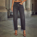 High-Waist Urban Chic Jeans for Women