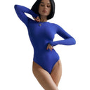 Chic Long Sleeve Bodysuit with Refined Details