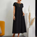 Elegant Women's Maxi Dress in Soft Fabrics