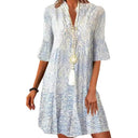 Chic Women's Printed Dress in Vibrant Patterns