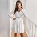 Romantic Crochet Pattern Dress for Women