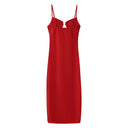 Floral Appliqué Maxi Dress for Women