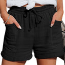 Summer Shorts with Elastic Waist and Handy Pockets